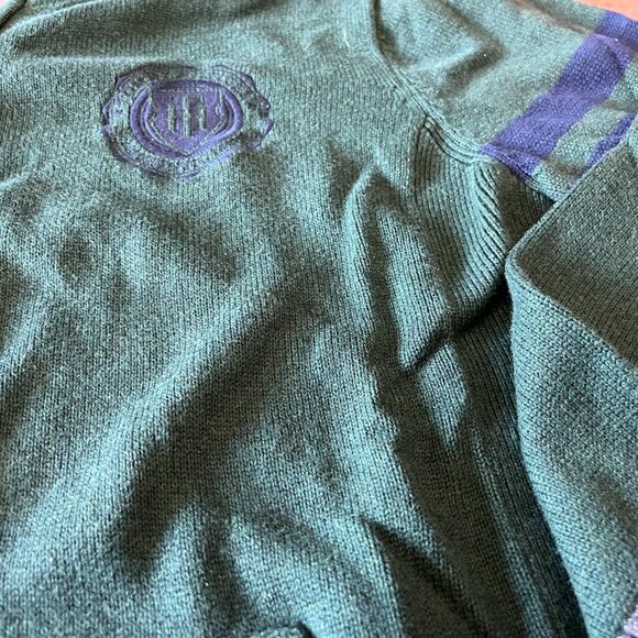 Tommy green zip sweater 2xl - Picture 3 of 3